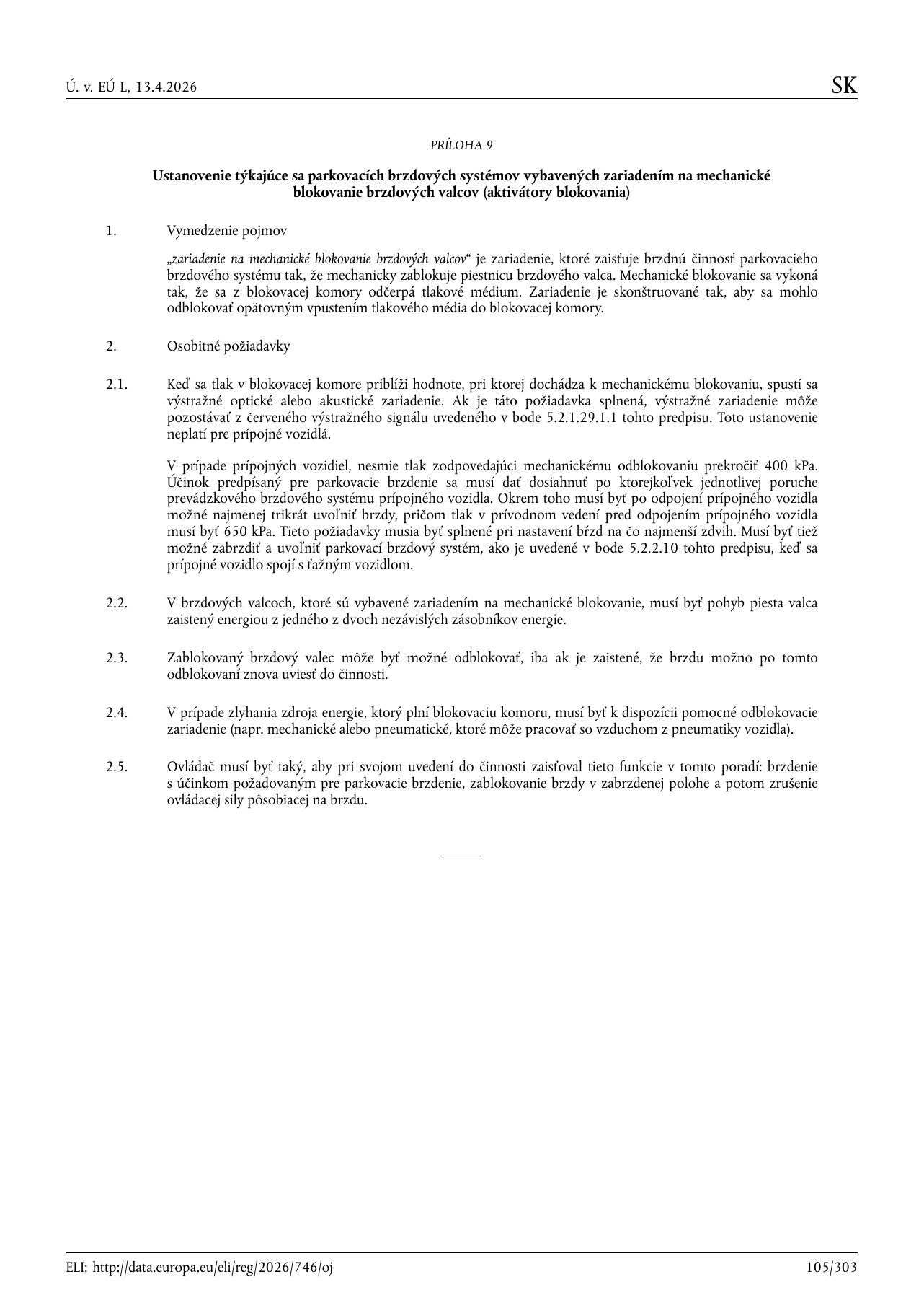 Originálna strana 105 prílohy 9