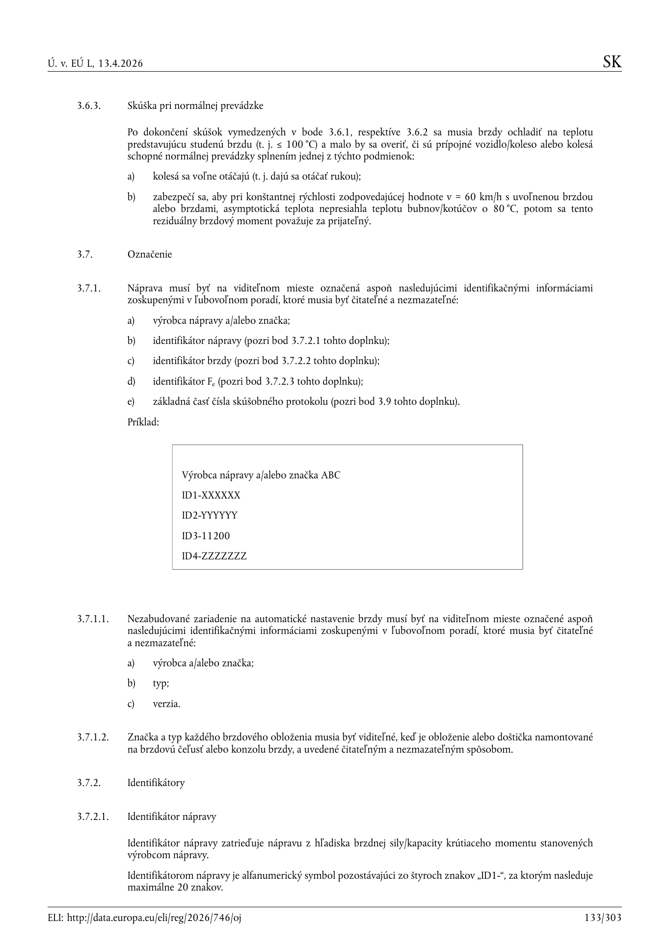 Originálna strana 133 prílohy 11