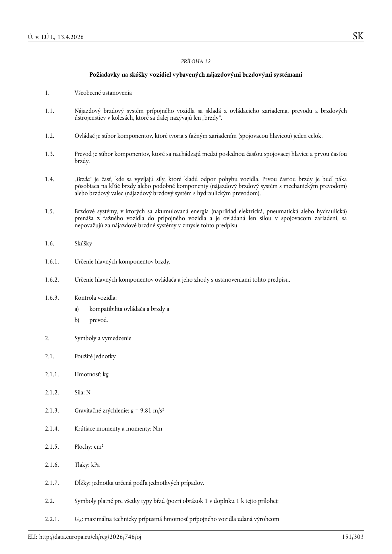 Originálna strana 151 prílohy 12