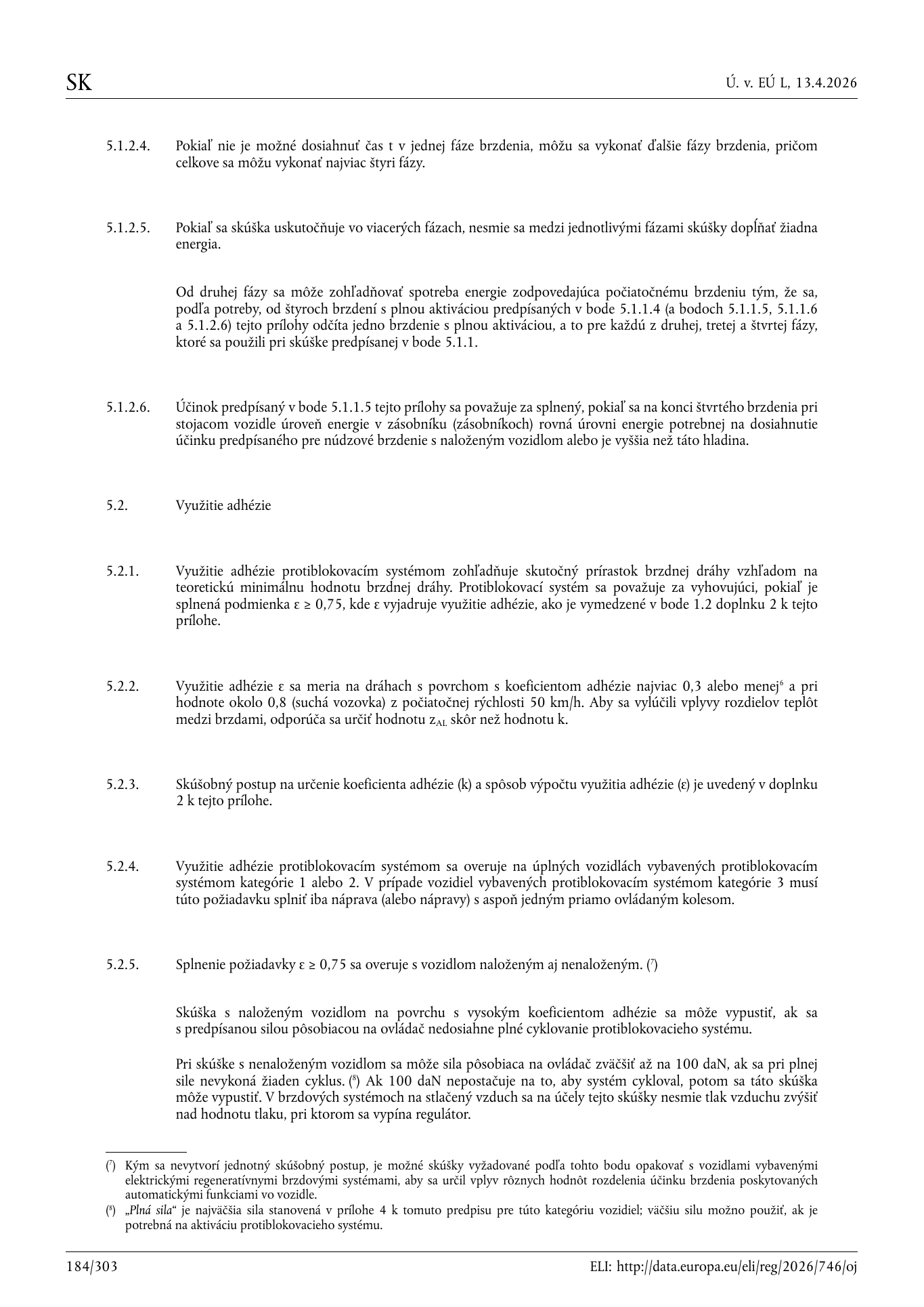 Originálna strana 184 prílohy 13