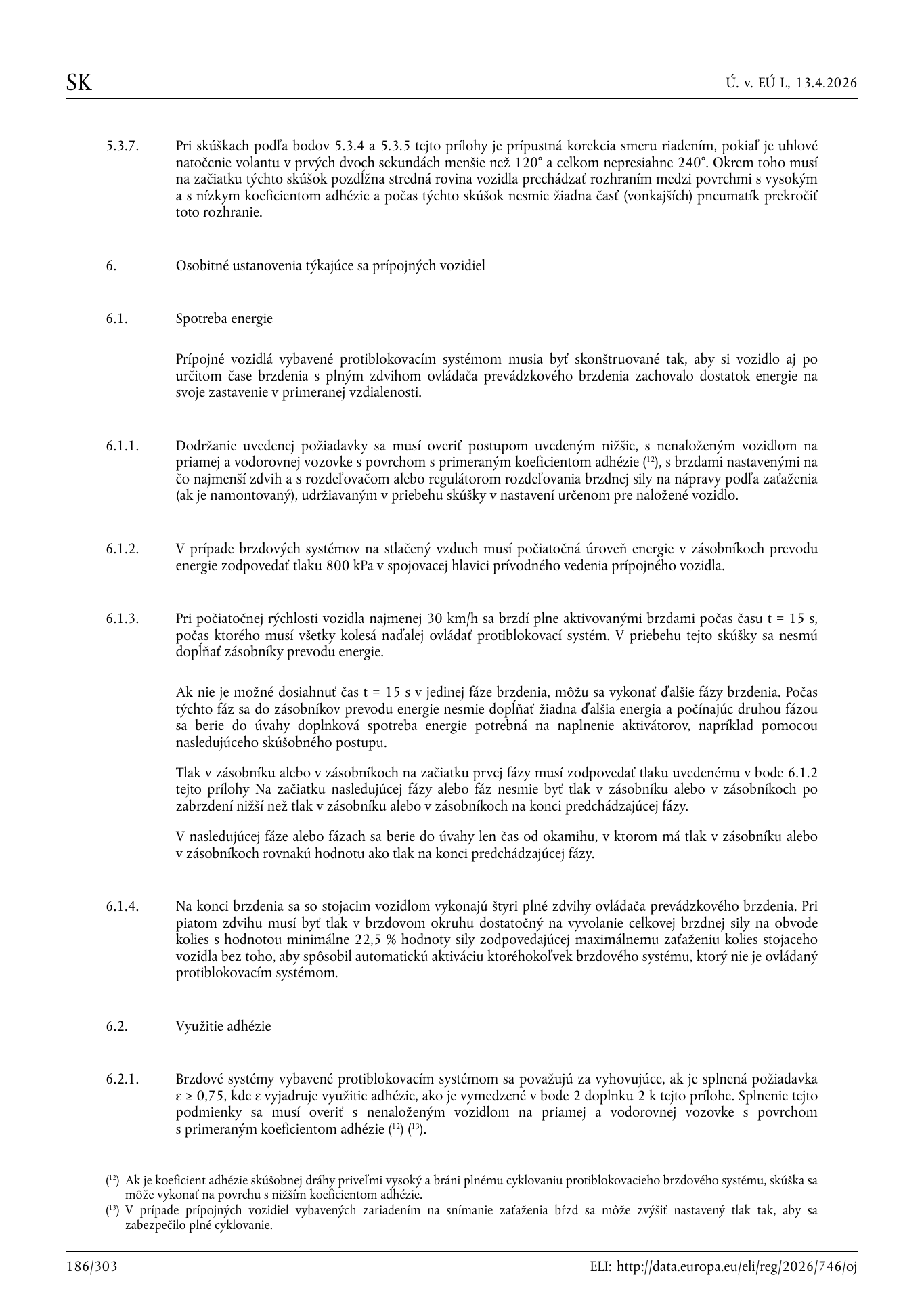 Originálna strana 186 prílohy 13