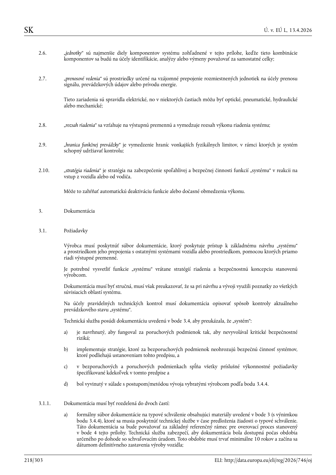 Originálna strana 218 prílohy 18