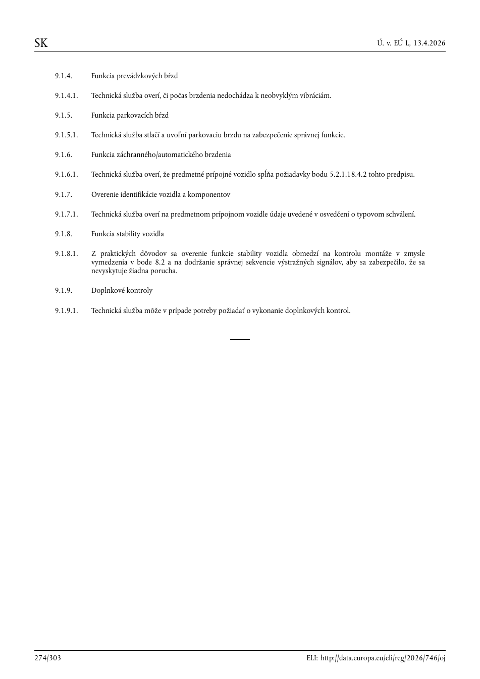 Originálna strana 274 prílohy 20