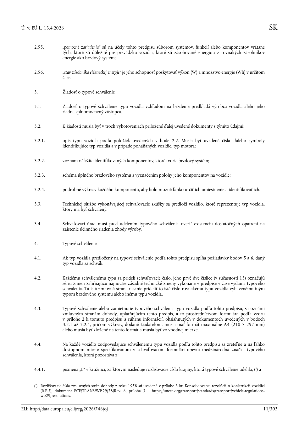 Originálna strana 11 všeobecnej časti